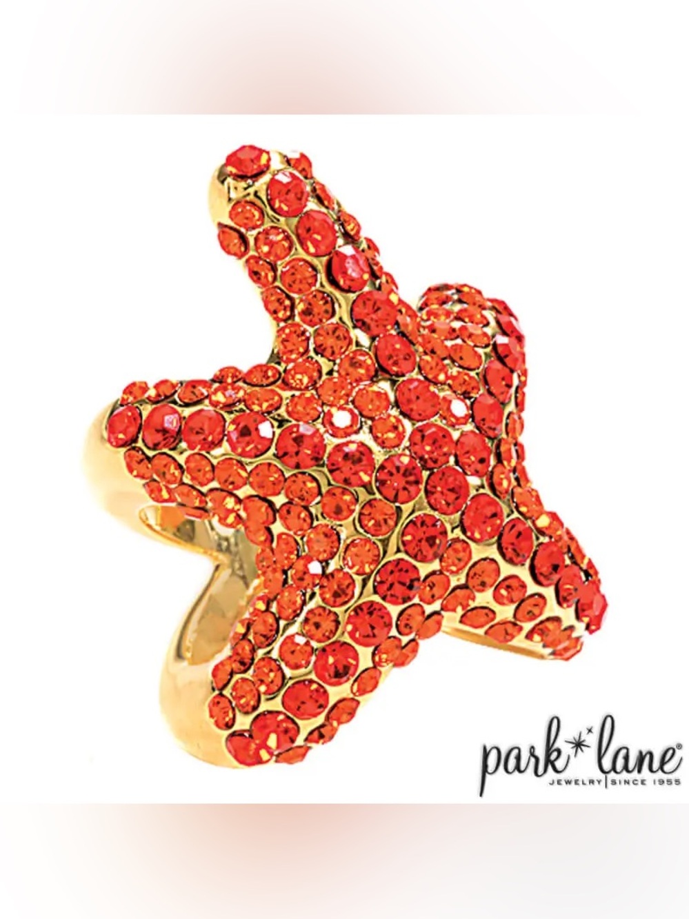 Size 7 Park Lane Starfish Ring NWT